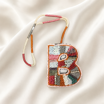 BohoBeadworks Alphabet 'B' Bag Charm