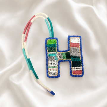BohoBeadworks Alphabet 'H' Bag Charm