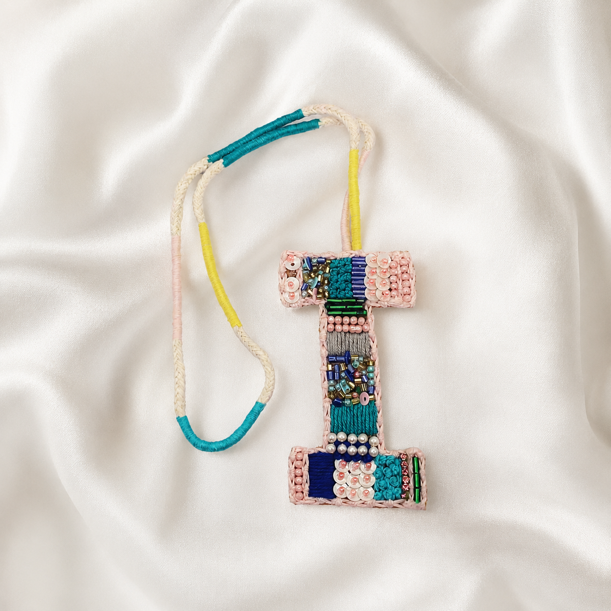 BohoBeadworks Alphabet 'I' Bag Charm