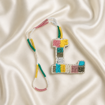 BohoBeadworks Alphabet 'L' Bag Charm