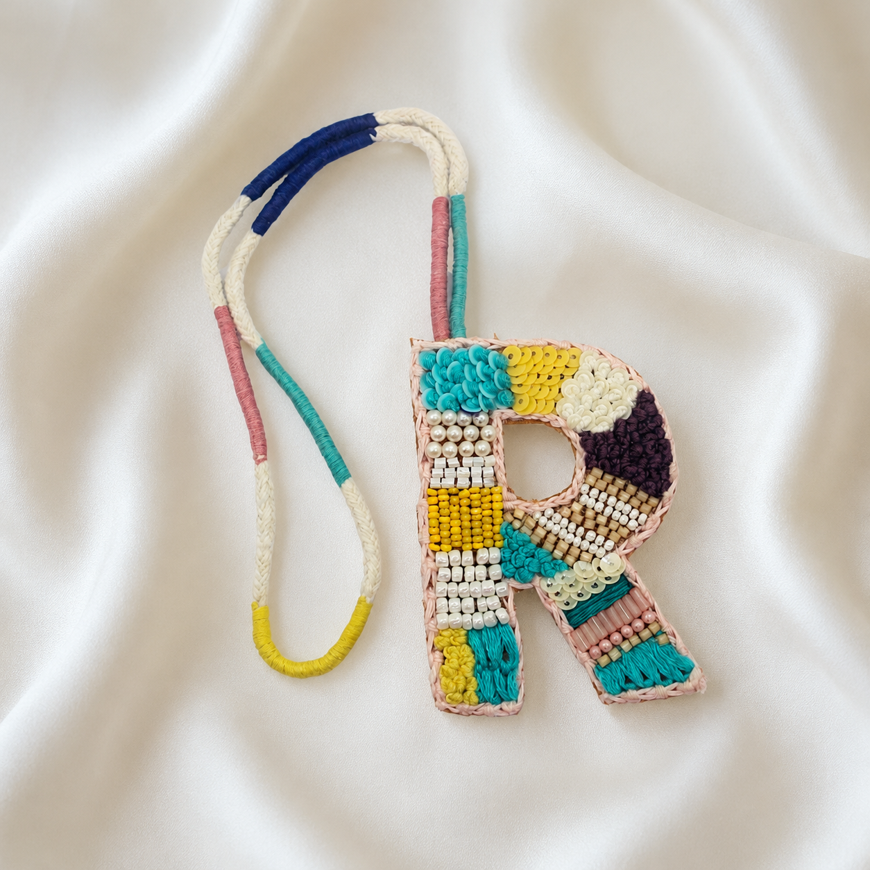 BohoBeadworks Alphabet 'R' Bag Charm