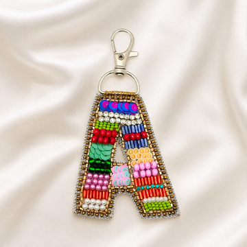Color Crush Bag Charm 'A' Bag Charm