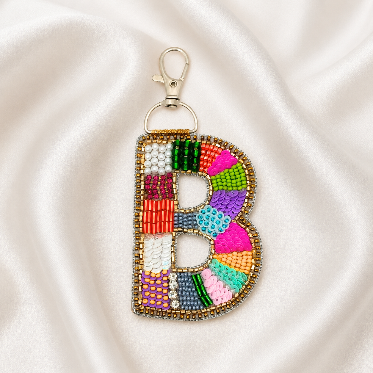 Color Crush Bag Charm 'B' Bag Charm