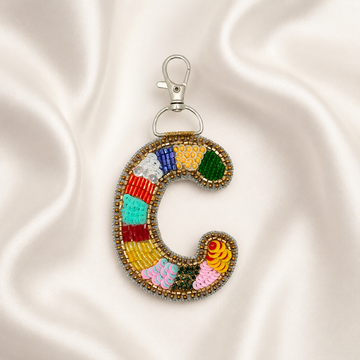 Color Crush Bag Charm 'C' Bag Charm