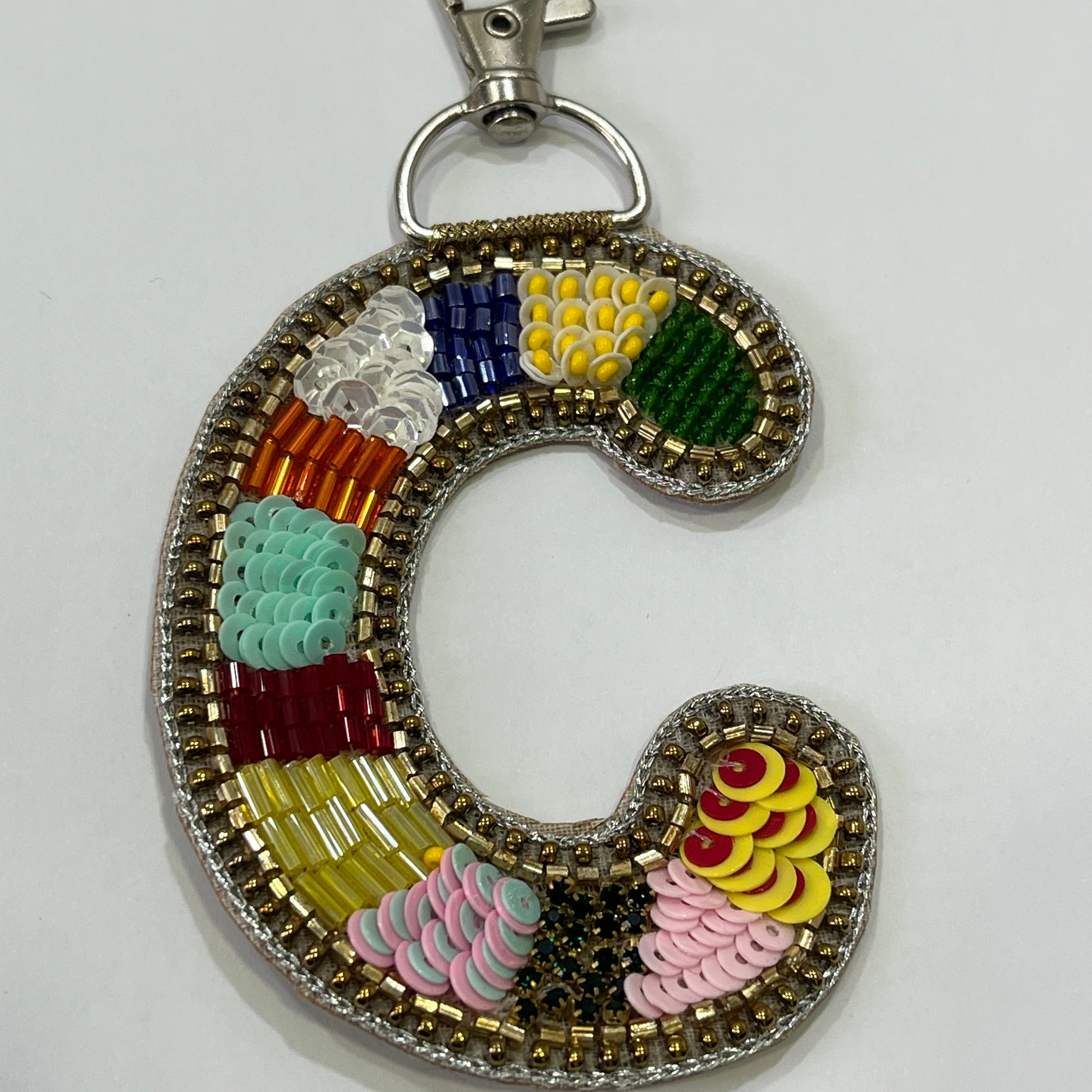 Color Crush Bag Charm 'C' Bag Charm