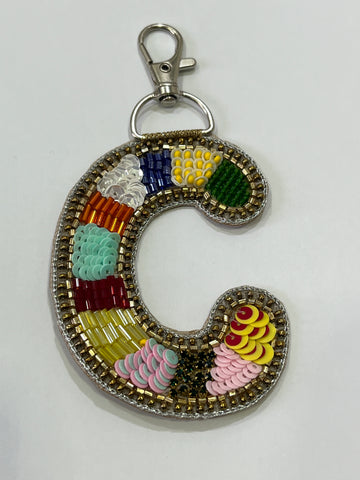 Color Crush Bag Charm 'C' Bag Charm