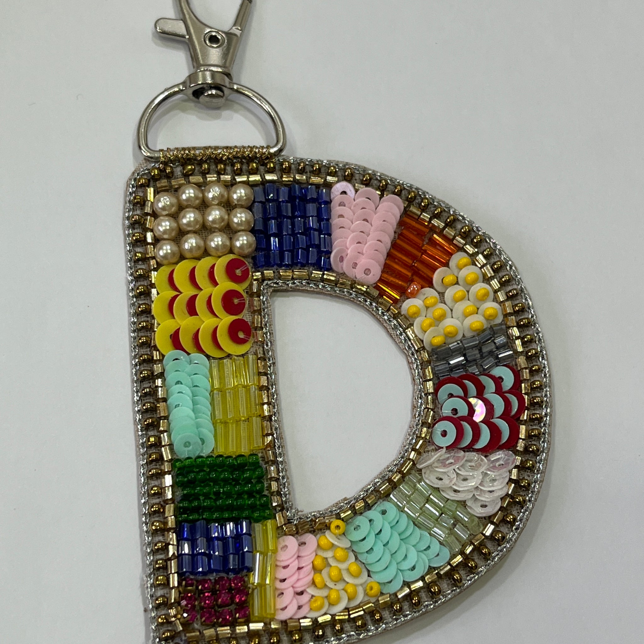 Color Crush Bag Charm 'D' Bag Charm