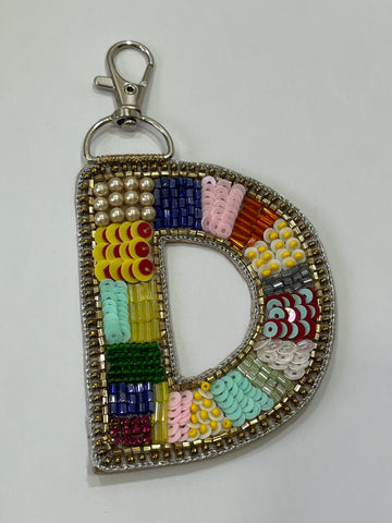 Color Crush Bag Charm 'D' Bag Charm