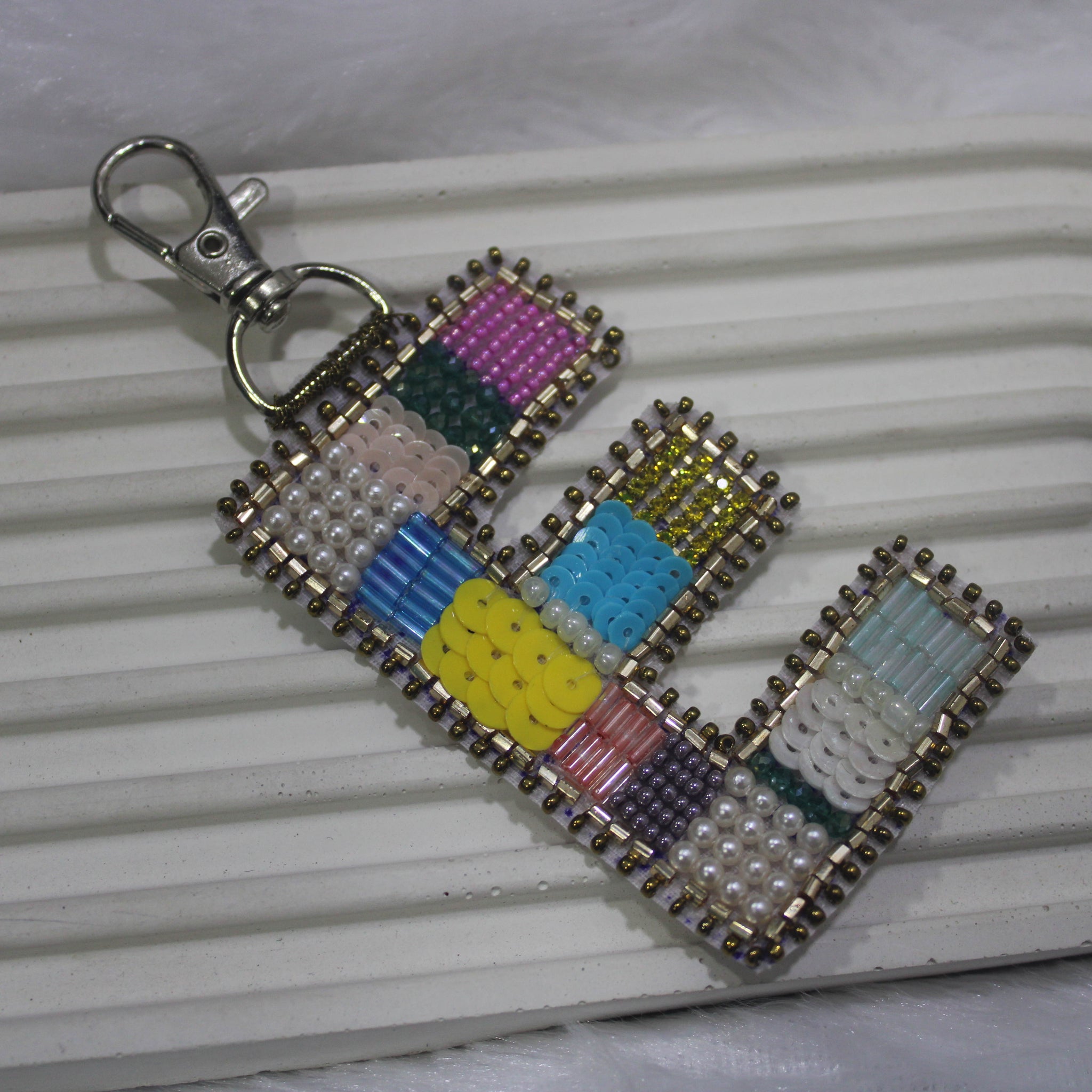 Color Crush Bag Charm 'E' Bag Charm