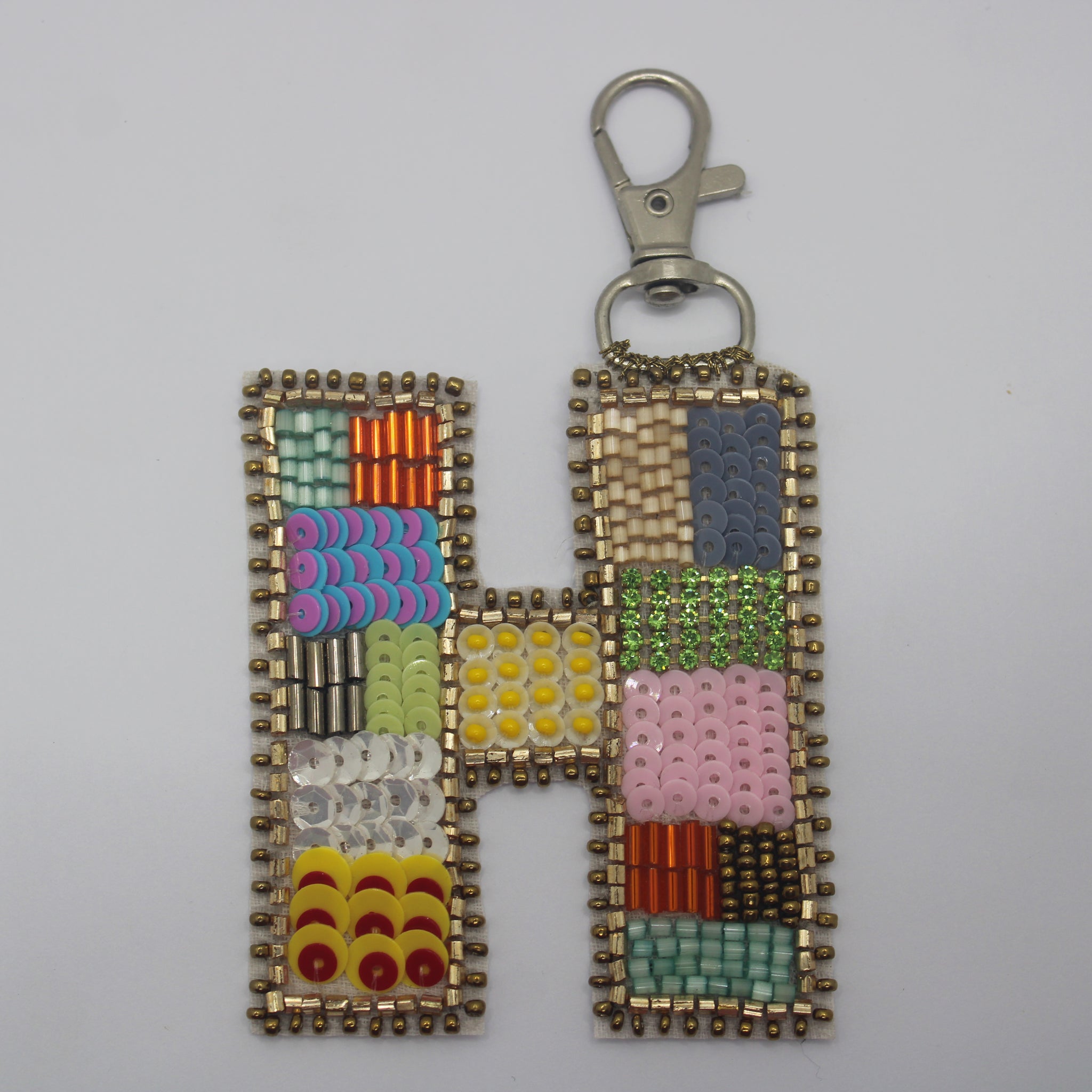 Color Crush Bag Charm 'H' Bag Charm