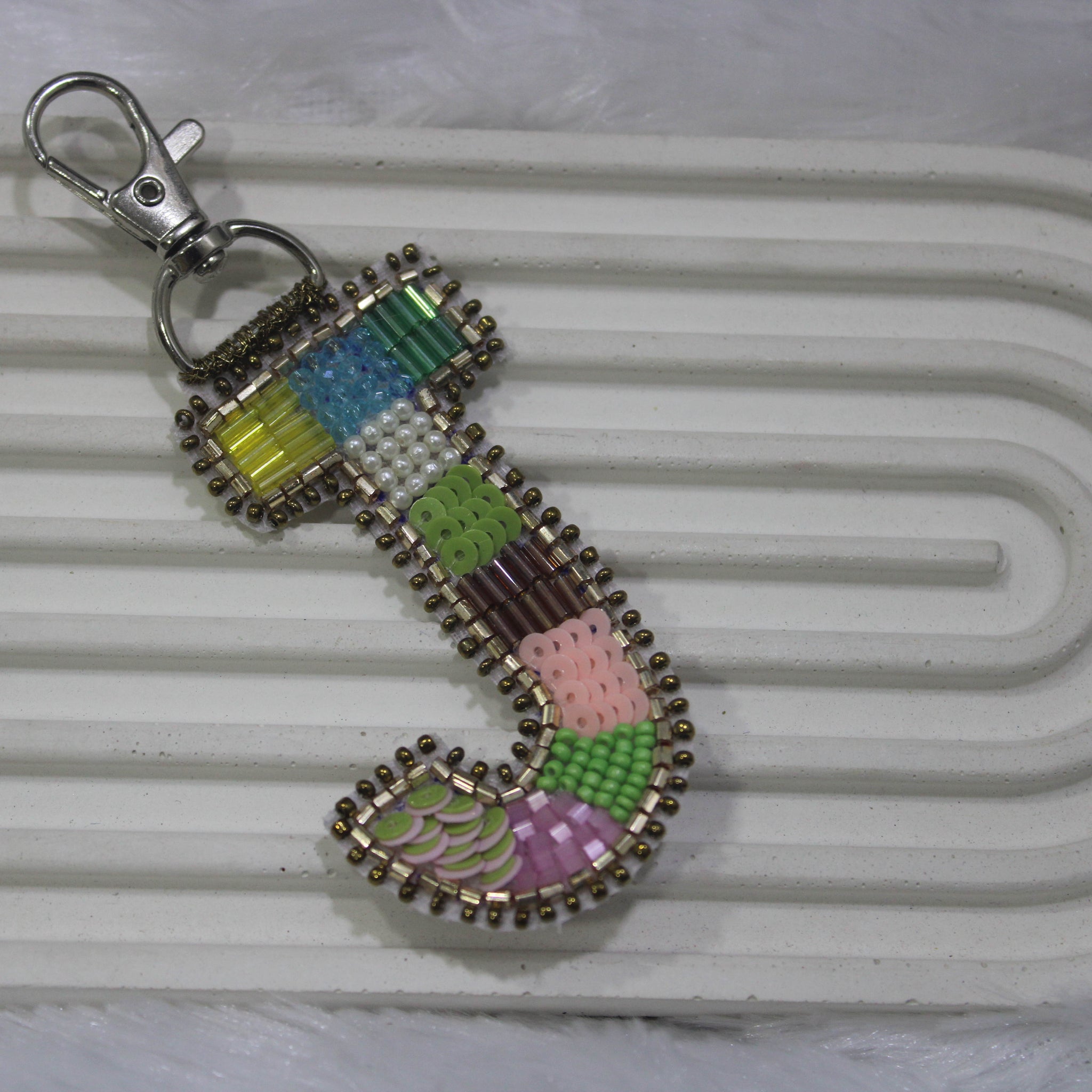 Color Crush Bag Charm 'J' Bag Charm