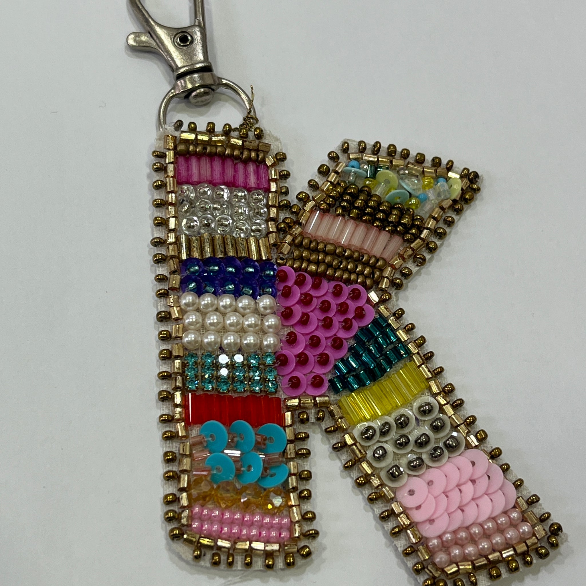 Color Crush Bag Charm 'K' Bag Charm