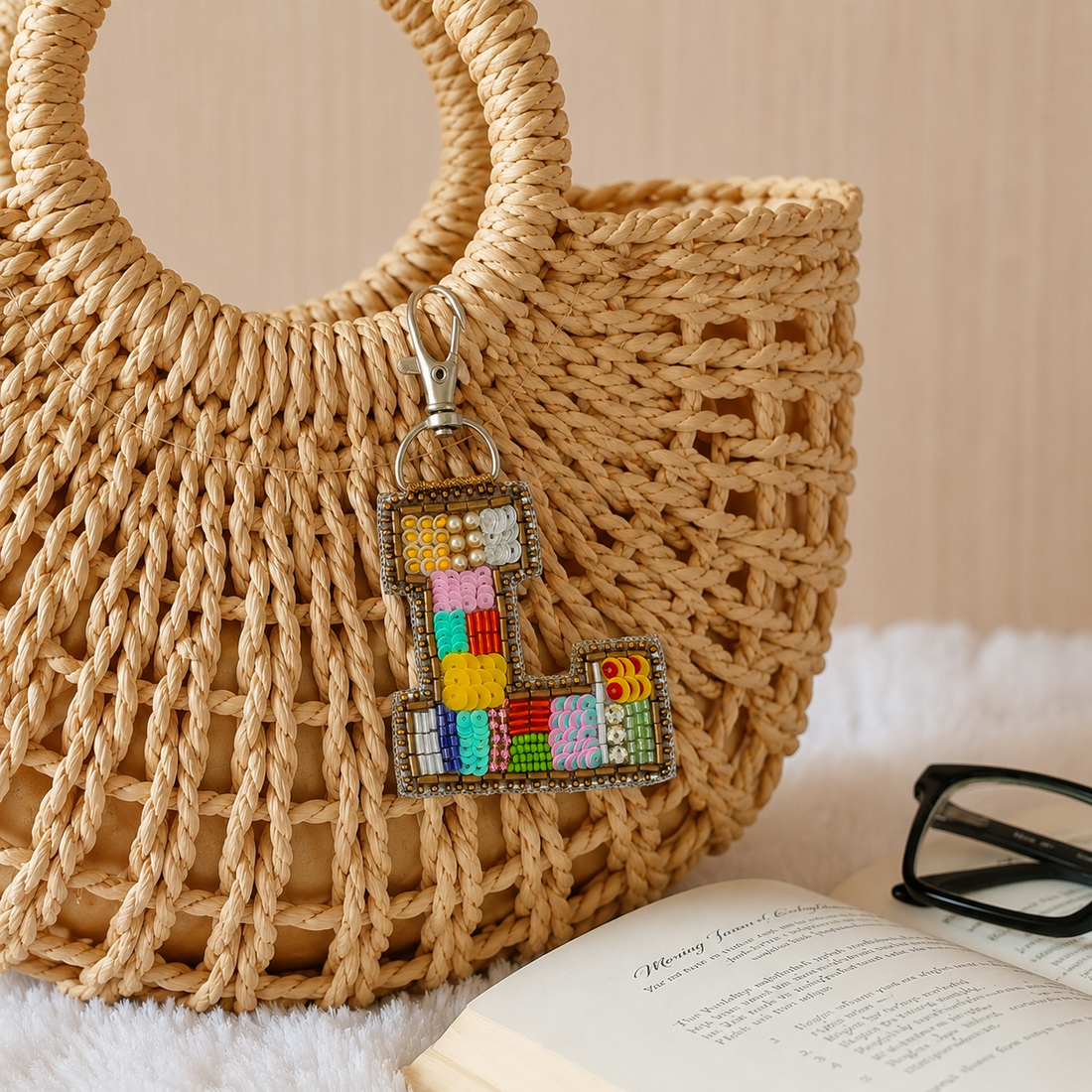 Color Crush Bag Charm 'L' Bag Charm