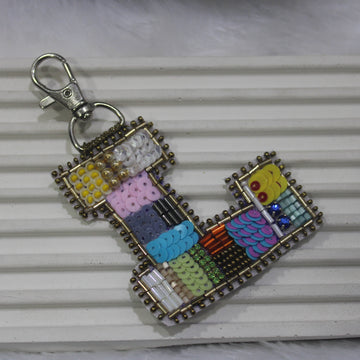 Color Crush Bag Charm 'L' Bag Charm