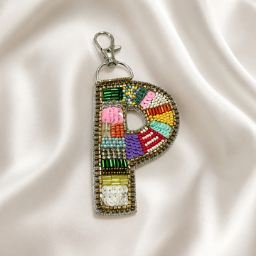 Color Crush Bag Charm 'P' Bag Charm