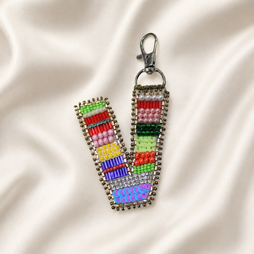 Color Crush Bag Charm 'V' Bag Charm