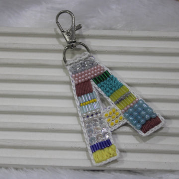 Colorwave Bliss 'A' Bag Charm