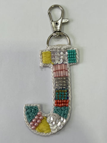 Colorwave Bliss 'J' Bag Charm