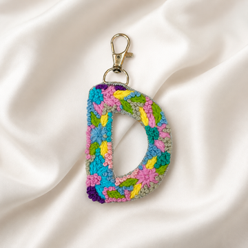 Knot Work Letter D – Embroidered Patch