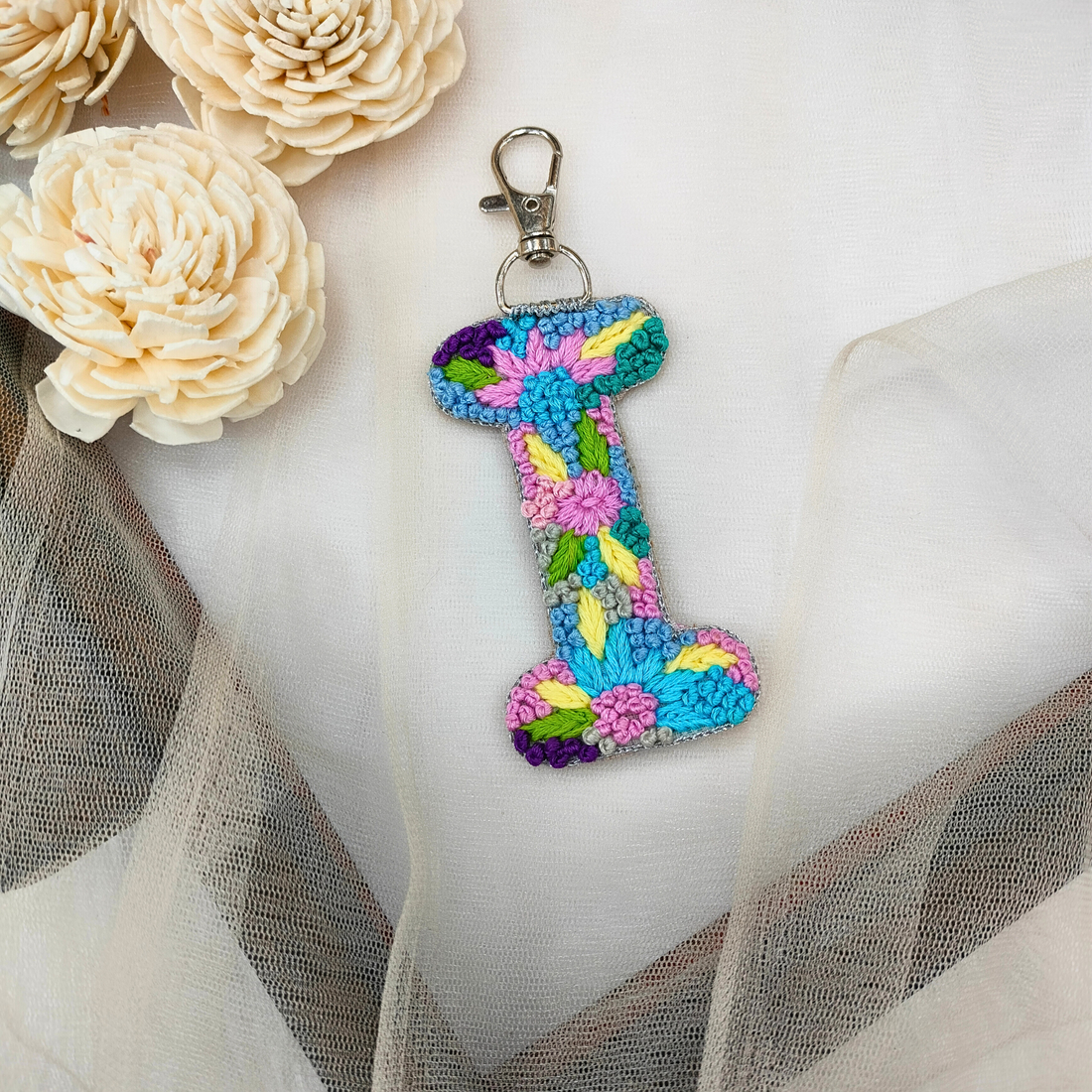 Knot Work Letter I – Embroidered Patch