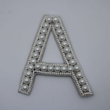 Oceanic Pearl Alphabet 'A' Patch