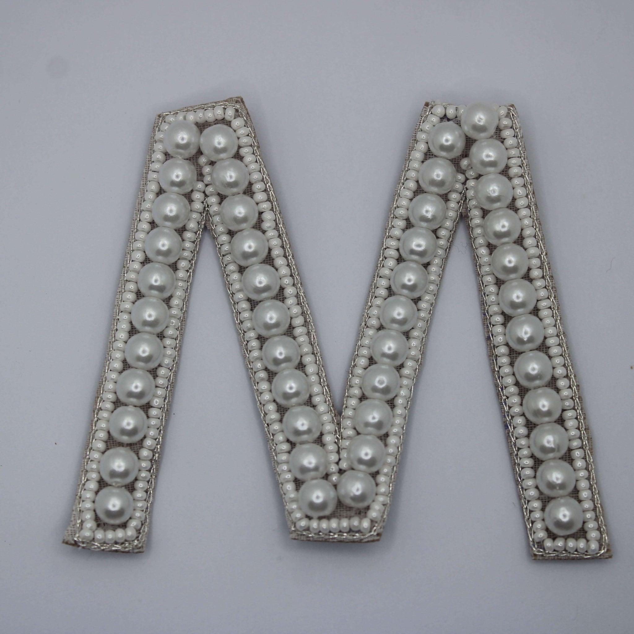 Oceanic Pearl Alphabet 'M' Patch