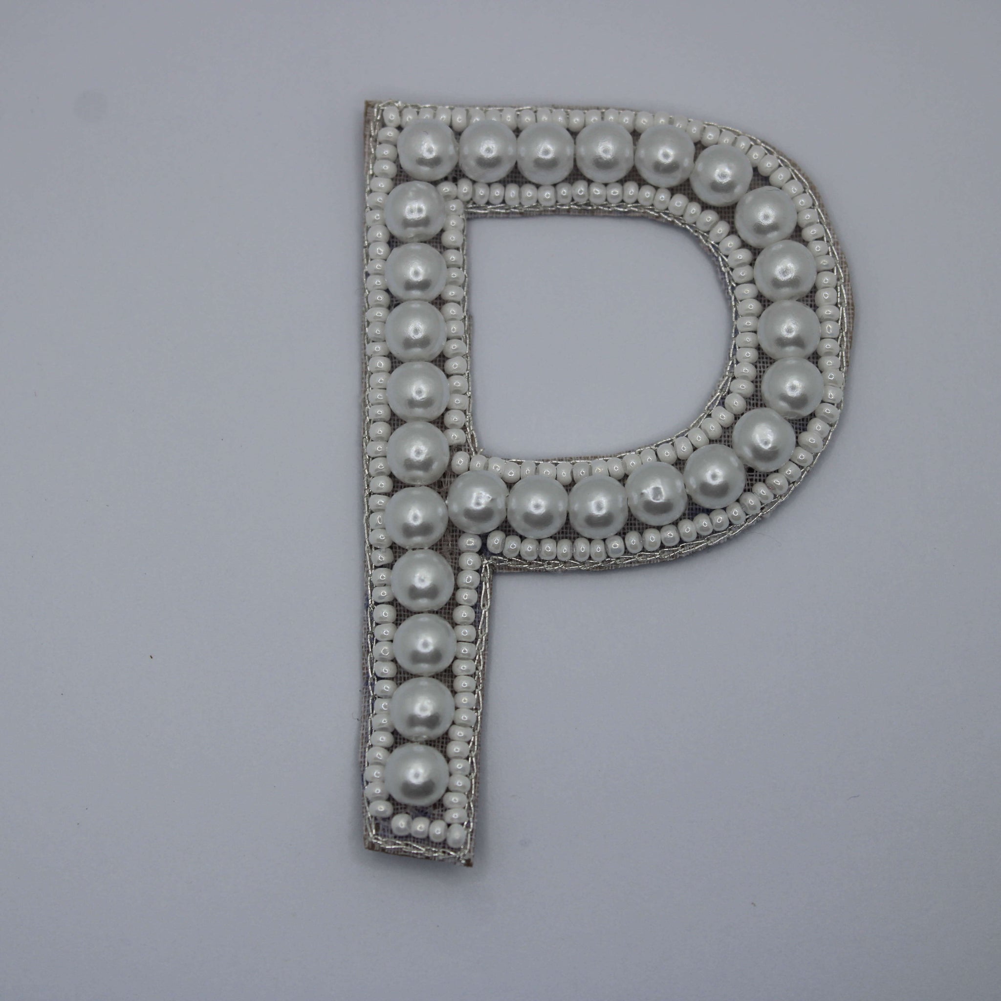 Oceanic Pearl Alphabet 'P' Patch