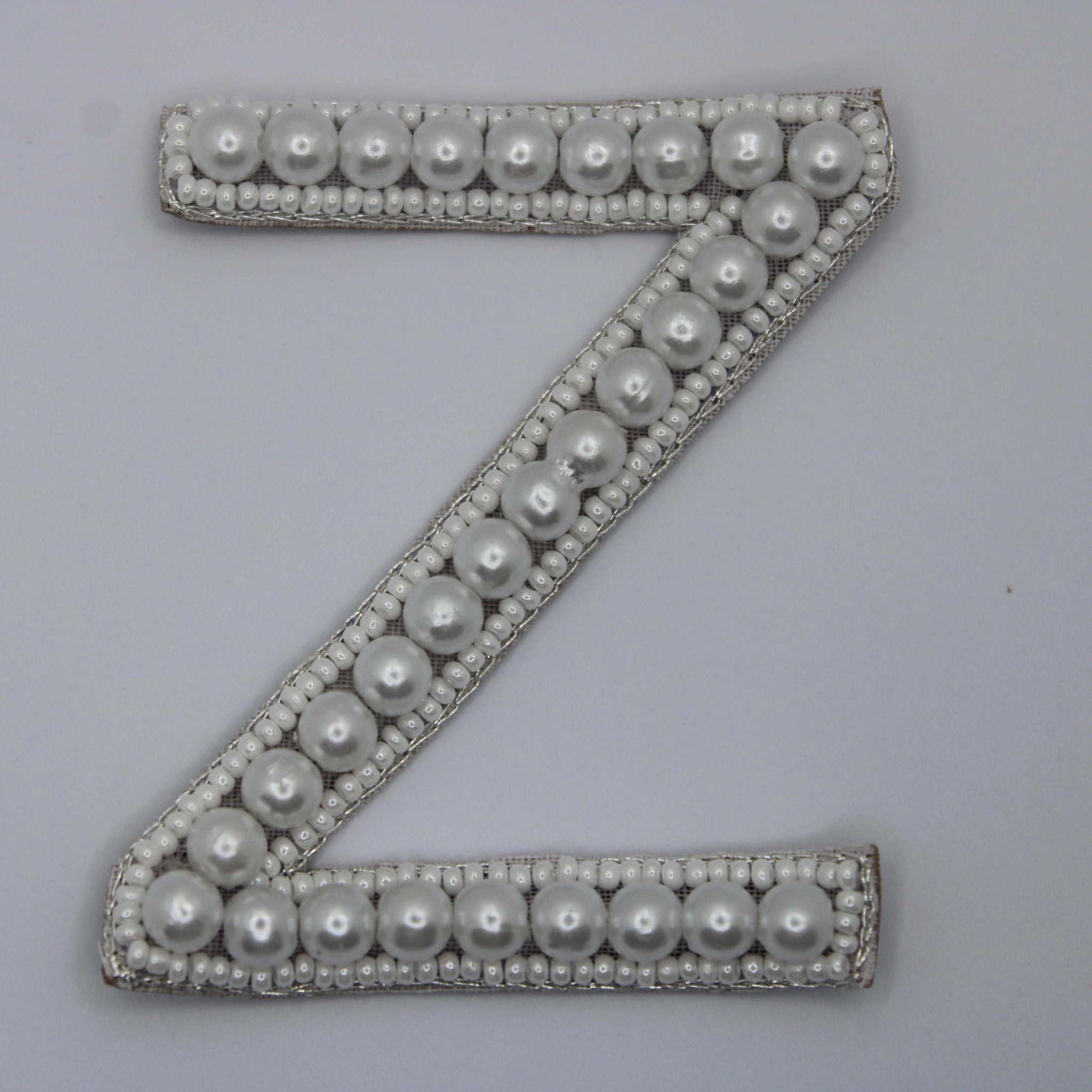 Oceanic Pearl Alphabet 'Z' Patch