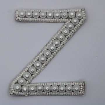 Oceanic Pearl Alphabet 'Z' Patch