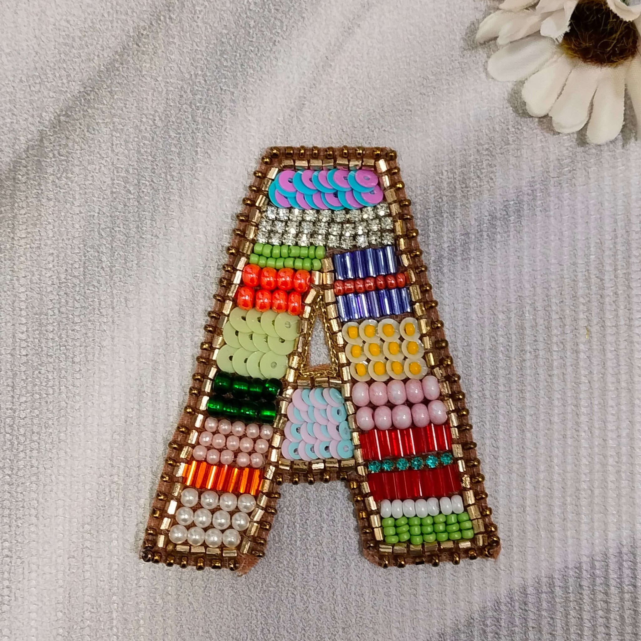 Colorburst Alphabet 'A' Patch