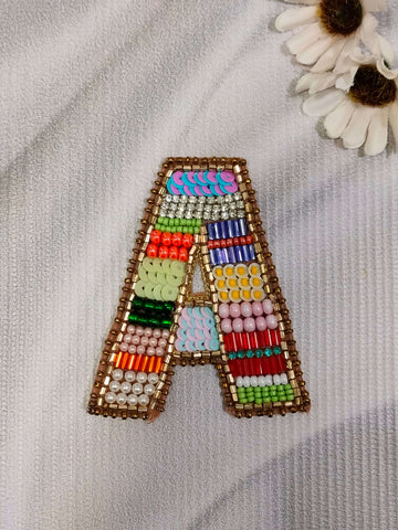 Colorburst Alphabet 'A' Patch