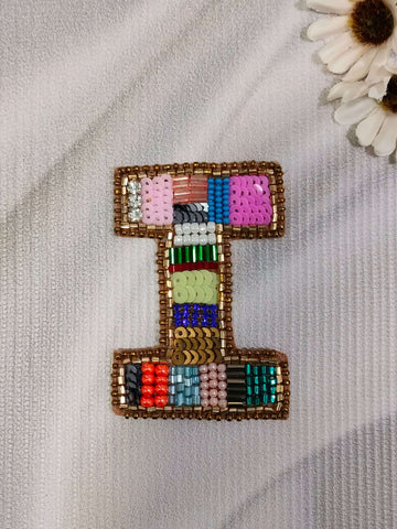 Colorburst Alphabet 'I' Patch