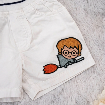 Hogwarts Hues Little Wizard Boy Embroidered Patch